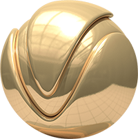 Satin pale gold foil 6129.
