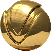 Bright satin gold foil 6443.