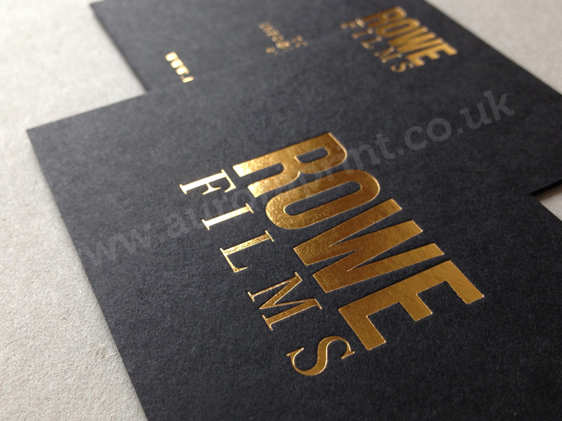 Stop Special Opiate Luxury hot foil printed business cards and stationery.